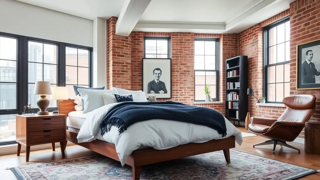 modern bachelor bedroom styles