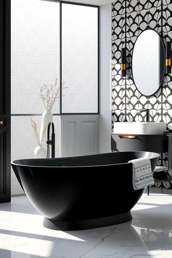 modern black and white elegance