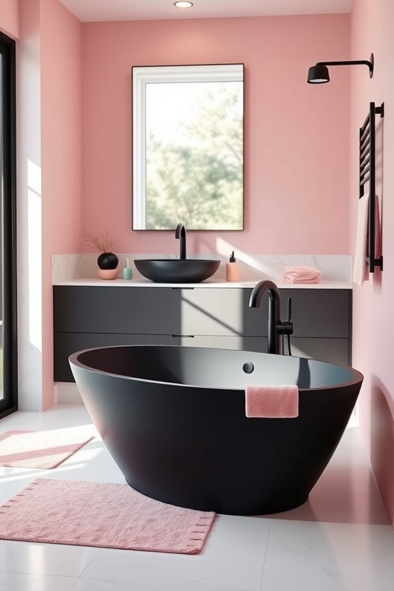 modern chic bathroom fixtures