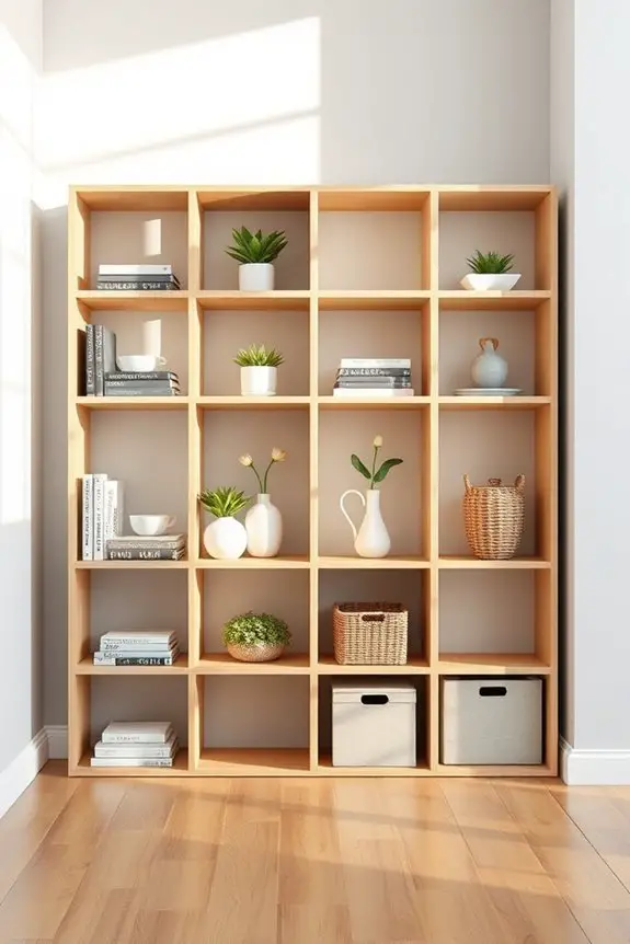 modern cube shelf solutions