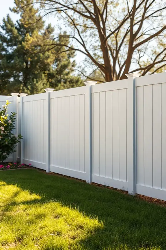 modern durable low maintenance fencing