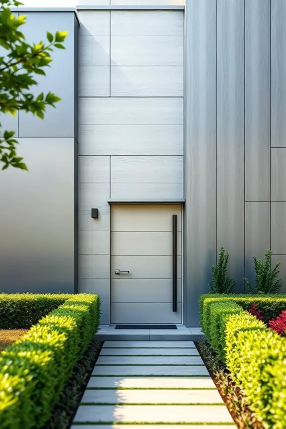modern durable metal panels