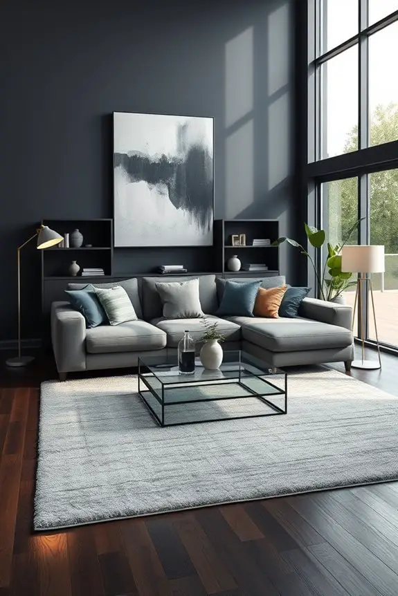 modern elegance in graphite