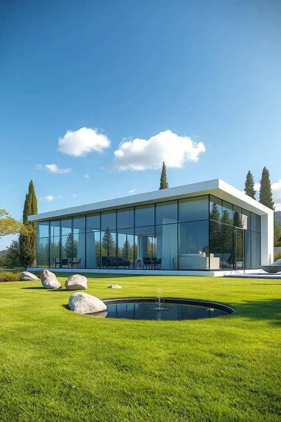 modern elegance meets nature
