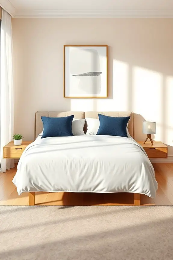 modern floating nightstand designs