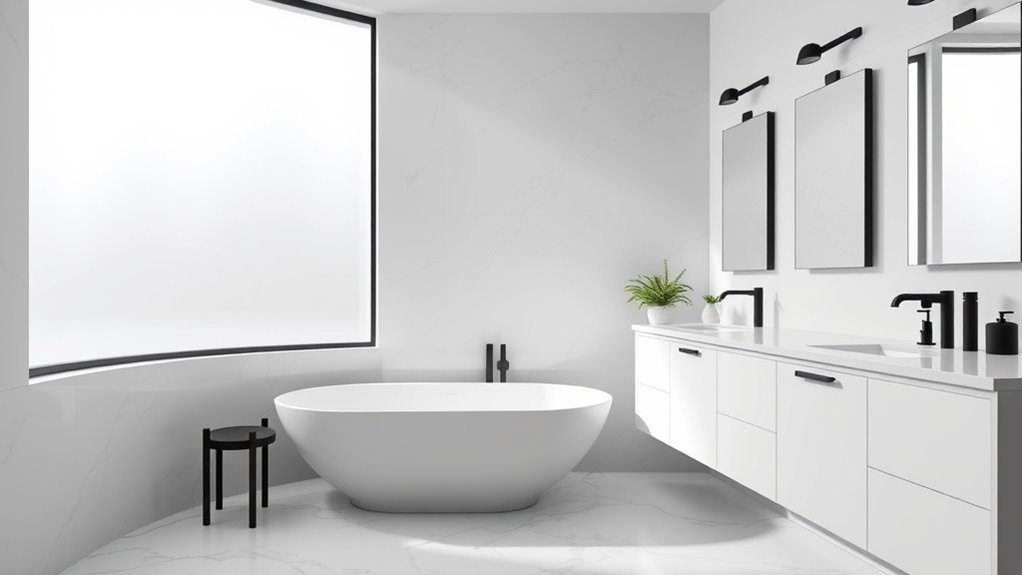 modern functional bathroom designs