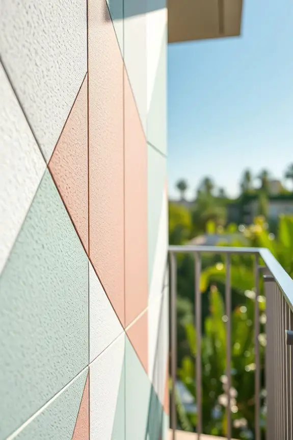 modern geometric balcony designs