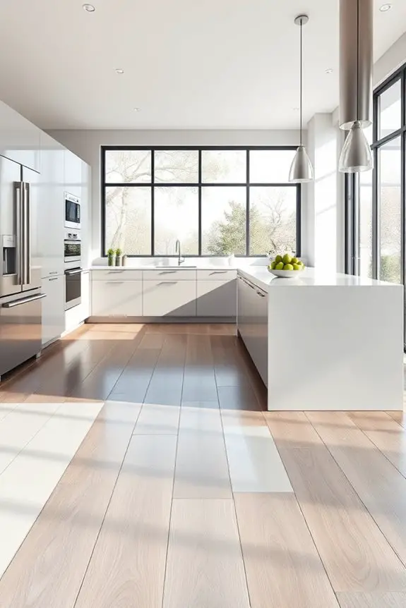 modern kitchen flooring options