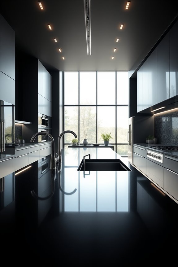 modern kitchen with innovation