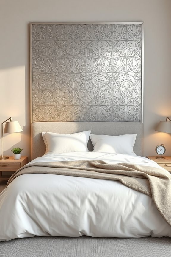 modern metal headboard styles
