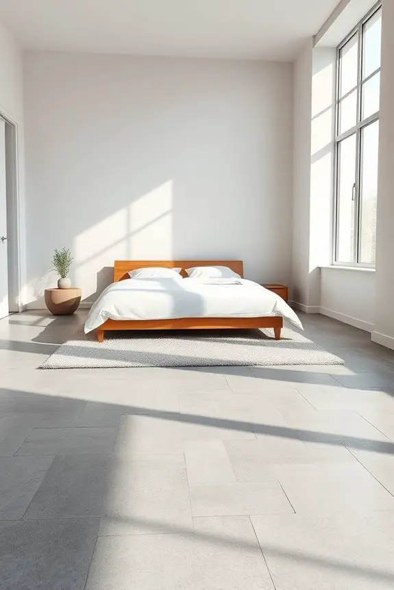 modern minimalist concrete tiles