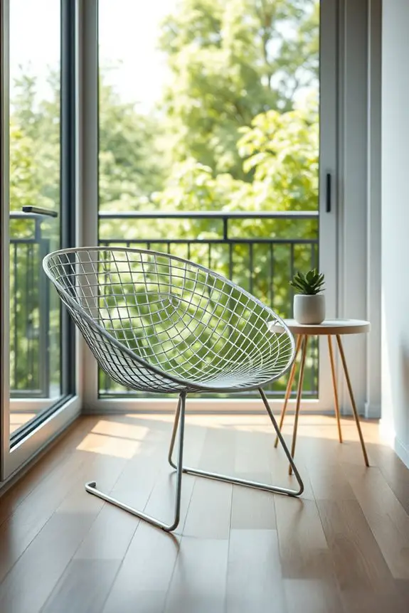 modern outdoor seating elegance