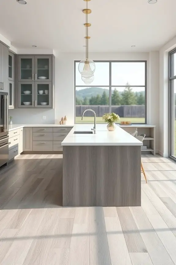 modern traditional kitchen design