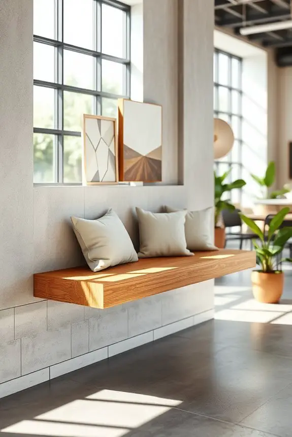 modern wall mounted seating solutions