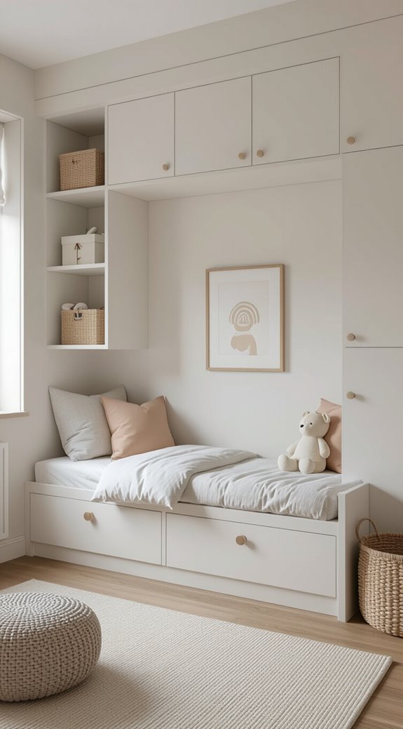 modular cubby wall design