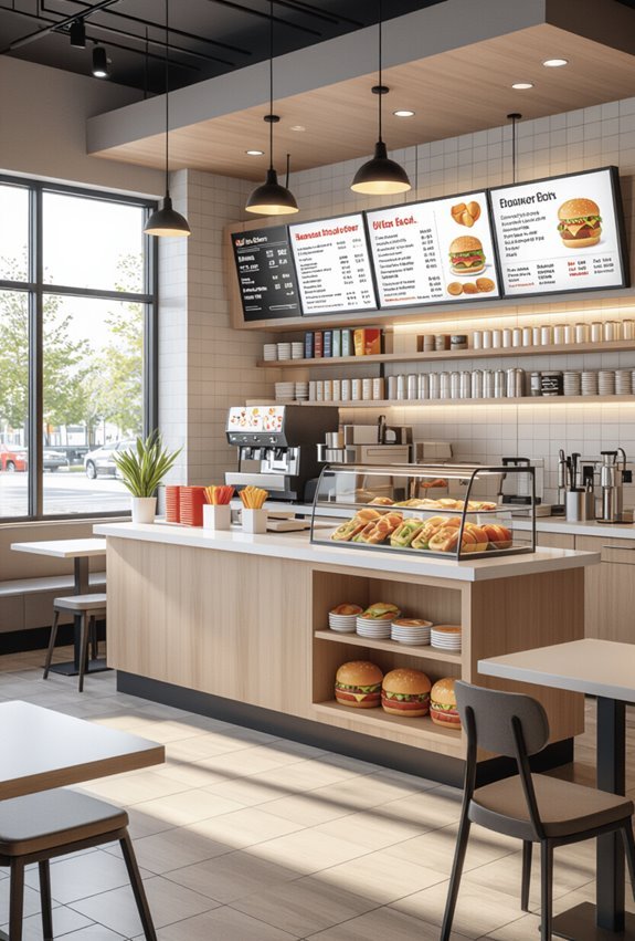 40 Fast Food Shop Design Ideas for a Trendy & Efficient Layout ...