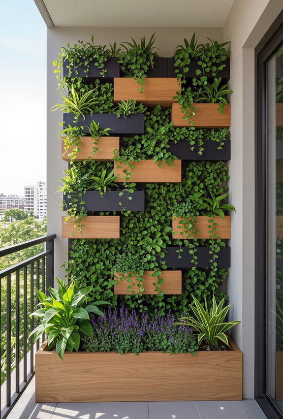 modular planters for vertical gardens