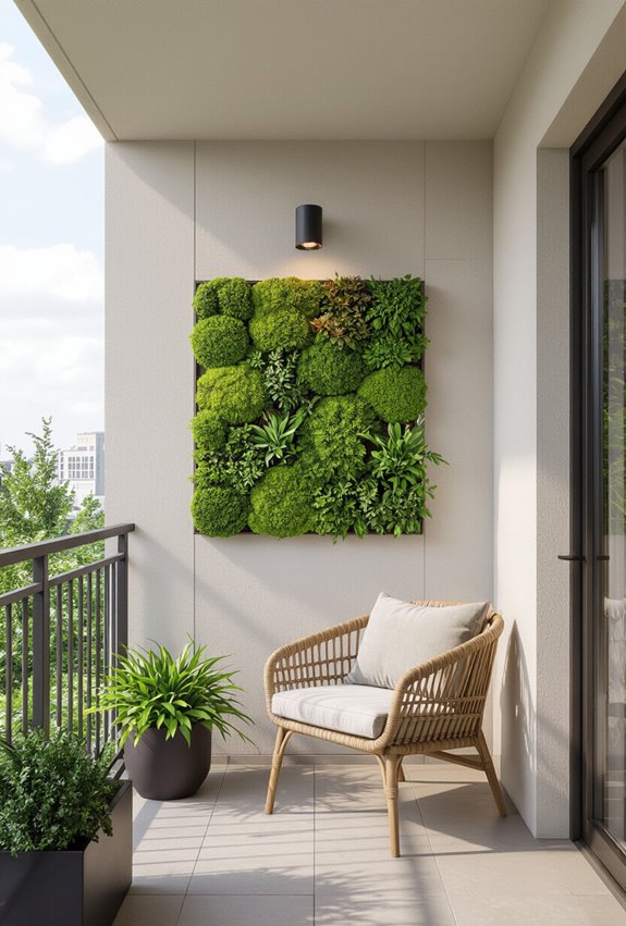 modular preserved moss wall panels