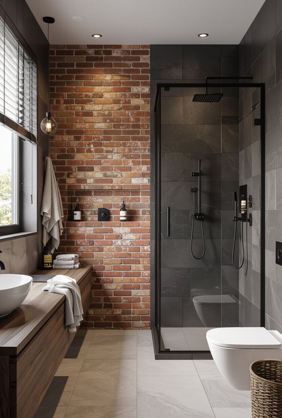 moisture proof slip resistant brickwork