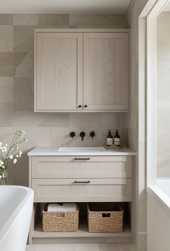 moisture resistant high gloss laminate cabinetry