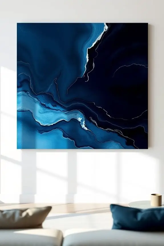 monochromatic art for tranquility