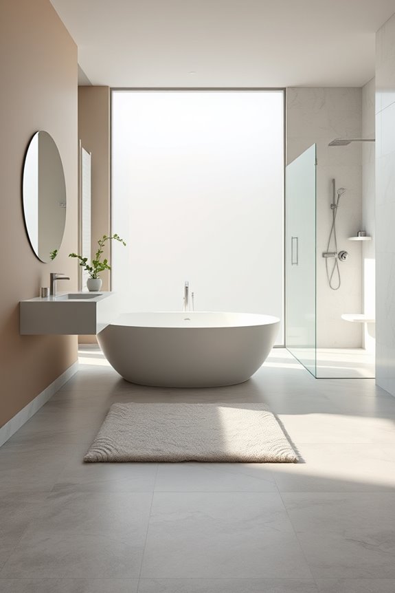 monochromatic bathroom design ideas