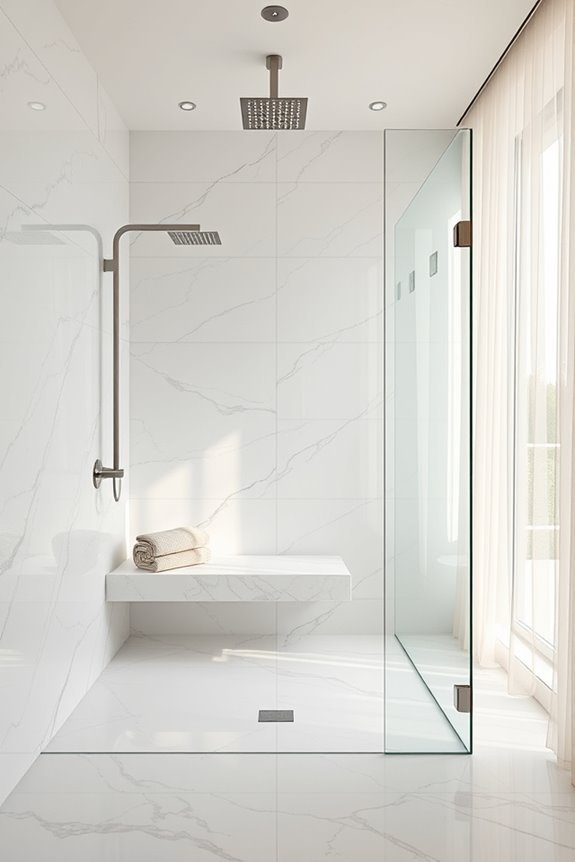 monochromatic bathroom elegance achieved