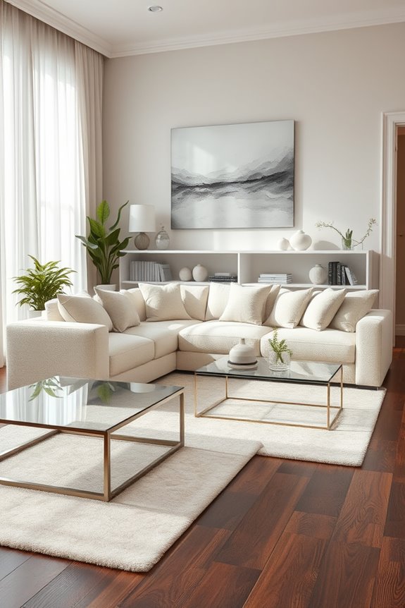 monochromatic elegance and tranquility