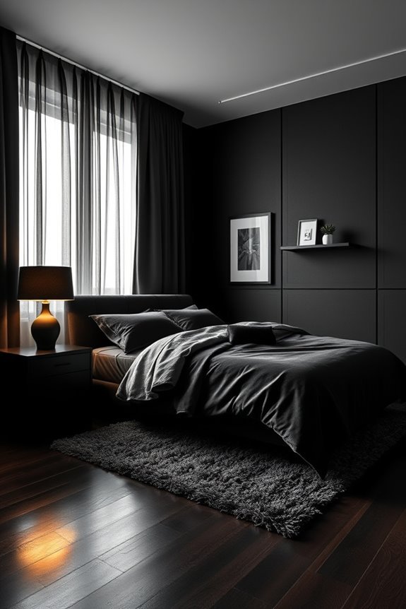 monochrome elegance enhances decor