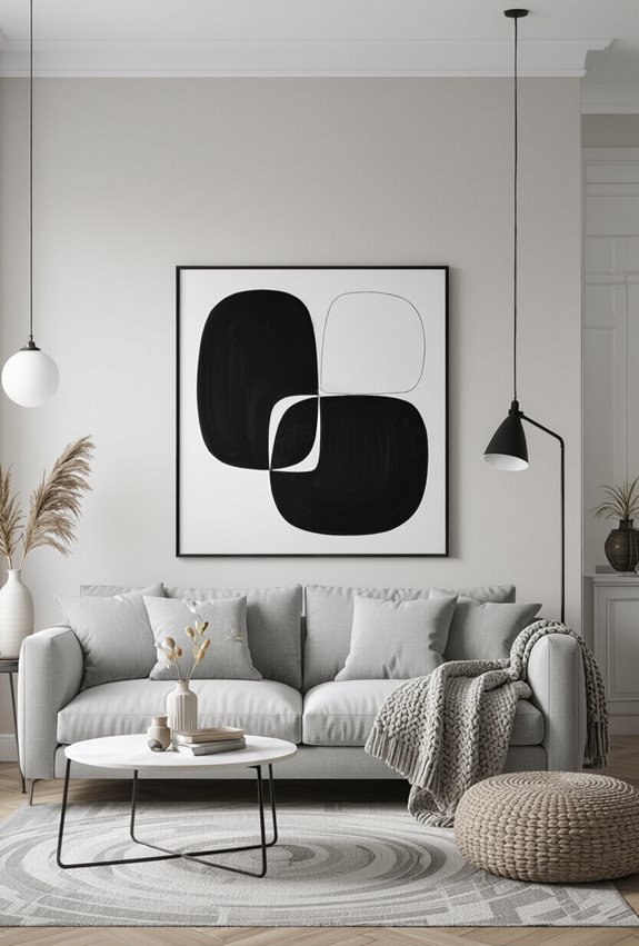 monochrome layered textured focality