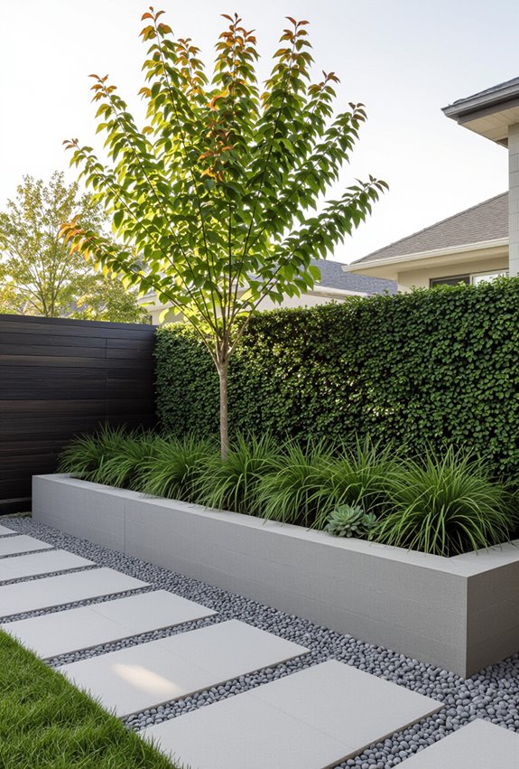 monochrome sculpted geometric serenity