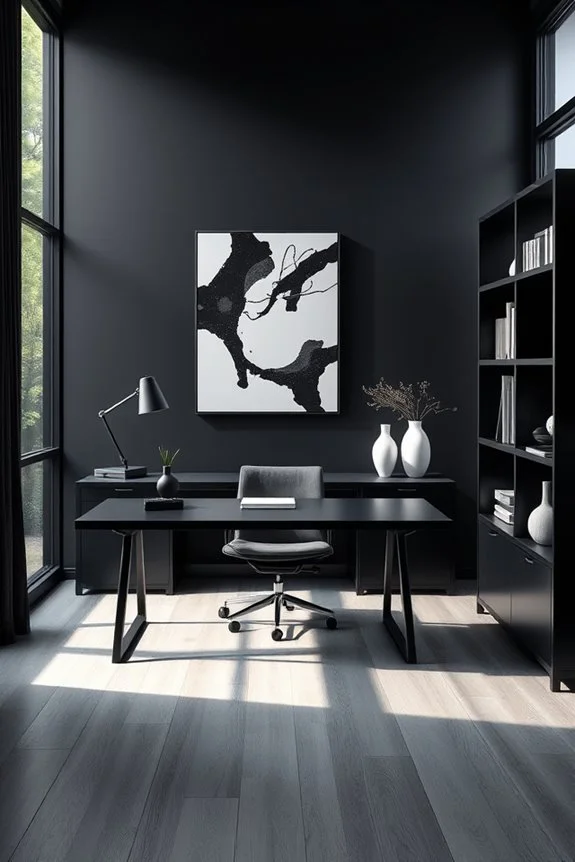 monochrome sophistication through textures