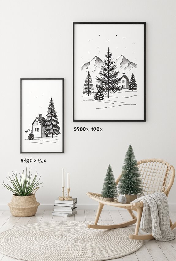 monochrome timeless holiday gallery