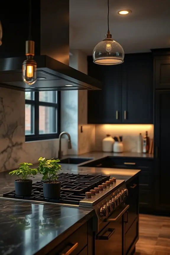 mood lighting with dimmers