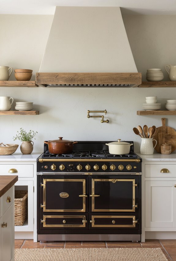 moody centerpiece with contrast