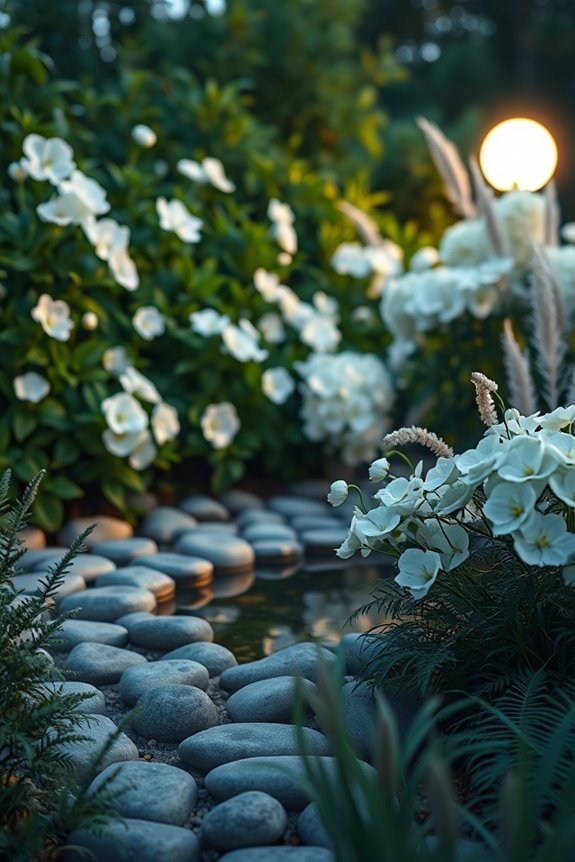 moonlit blossom retreat garden