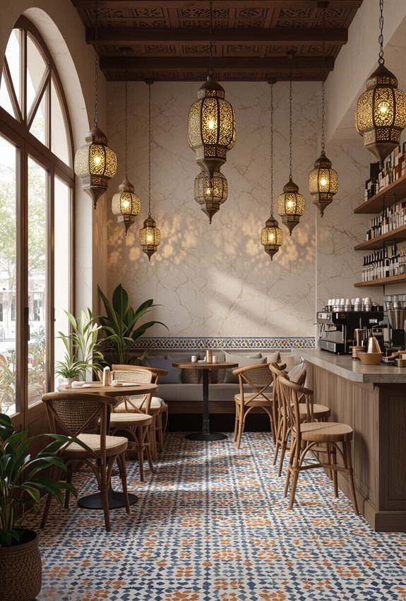 moroccan ambiance with textures