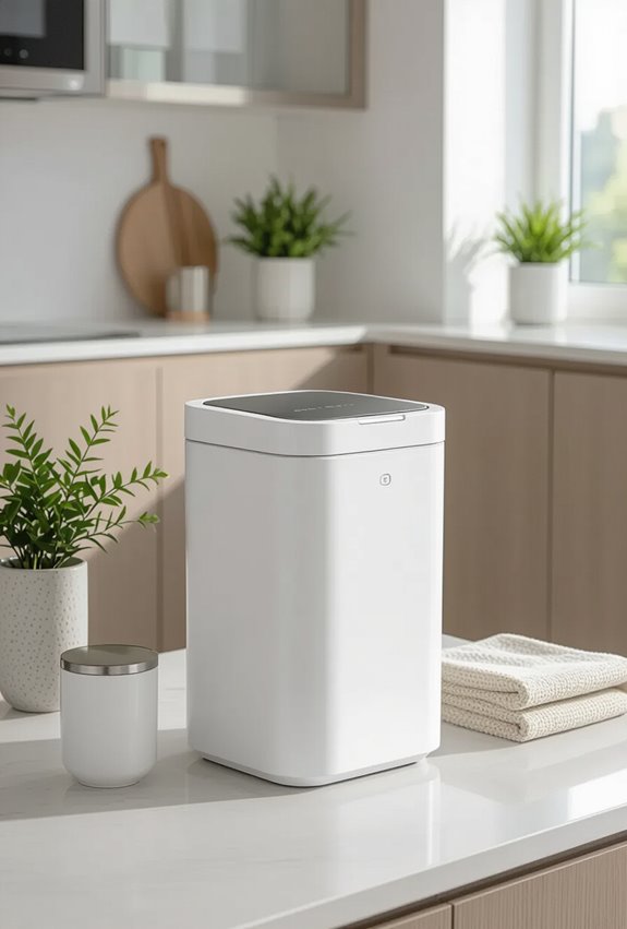 motion sensor hands free trash
