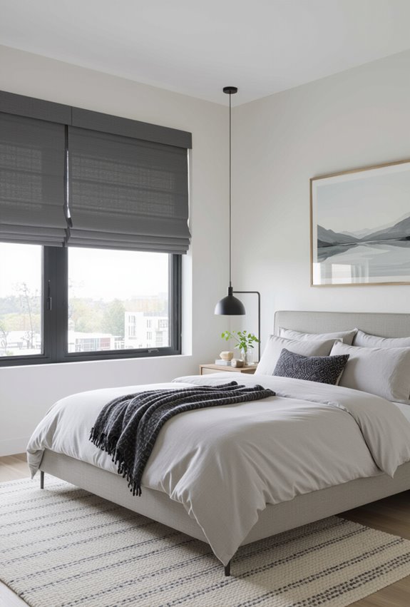 motorized blackout shades with automation