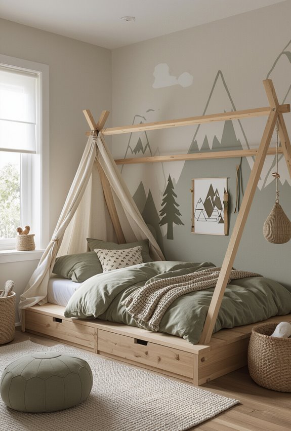 mountain themed adventure room