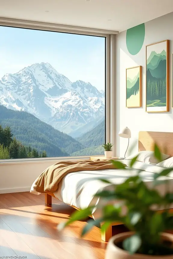 mountain views for serenity
