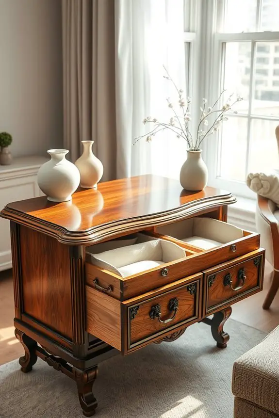 multi functional antique furniture transformation