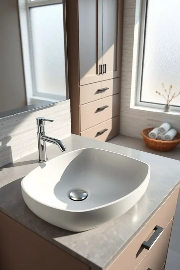 multi functional bathroom sink features