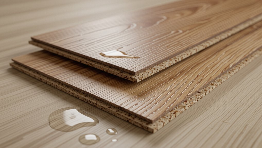 multi layered laminate flooring construction