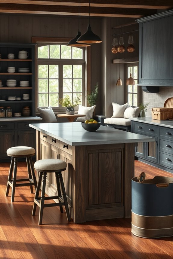 multi purpose kitchen design elements