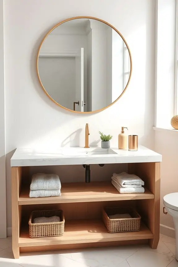 multifunctional bathroom vanity design