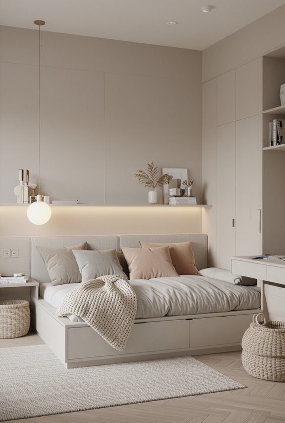 multifunctional furniture saves space