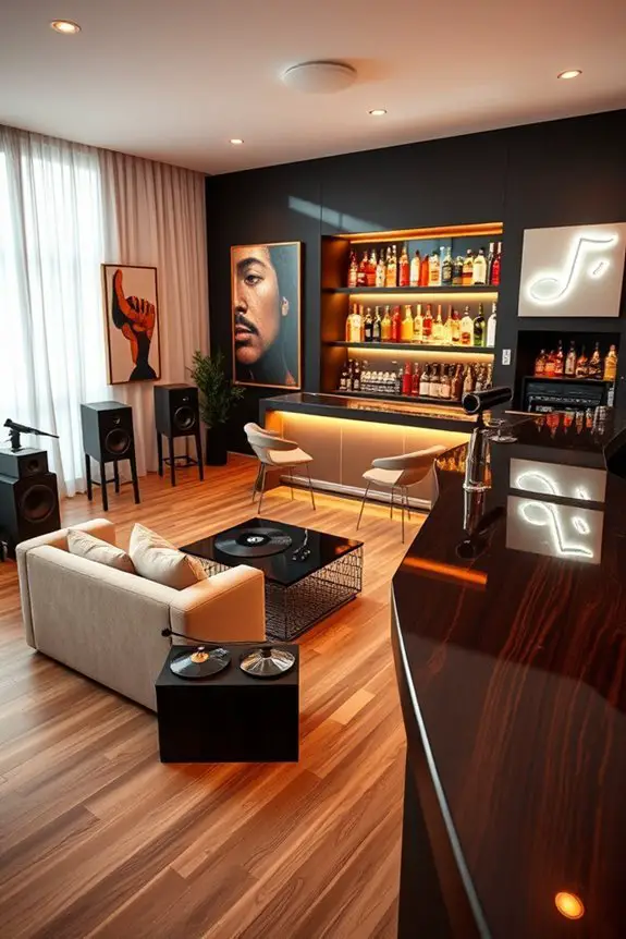 music lounge bar experience