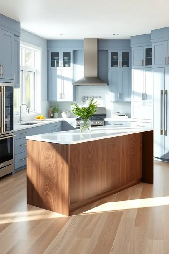 muted blue rich chocolate