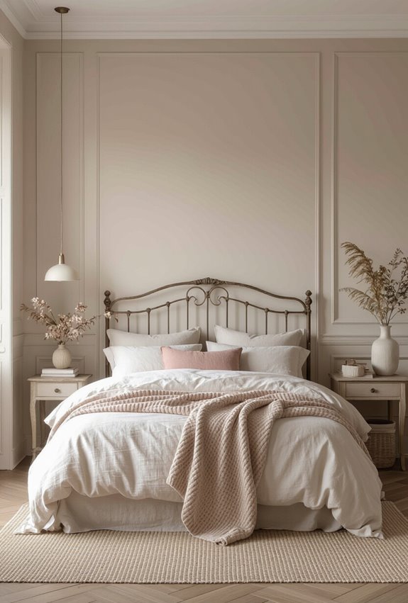 muted french vintage palette